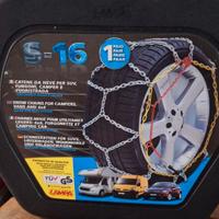 Catene da neve per SUV, furgoni, camper 16 mm