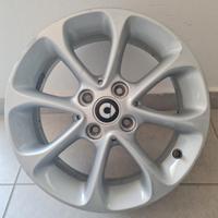 1 cerchio lega smart fortwo forfour r15 ls5558