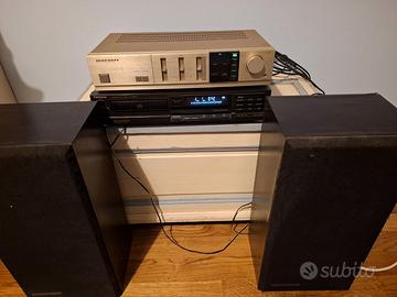 Vintage: Marantz PM240 + Technics SL-P202A + casse