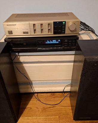 Vintage: Marantz PM240 + Technics SL-P202A + casse