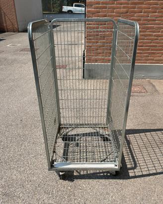 Carrello in acciaio