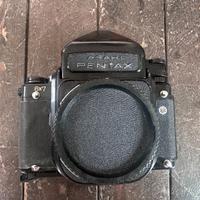 Pentax 6x7 Asahi con dorso polaroid