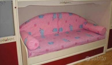 Kit cuscini mezzaluna per cameretta a ponte