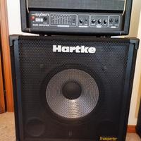 Amplificatore Basso Testa Hiwatt+cassa Hartke