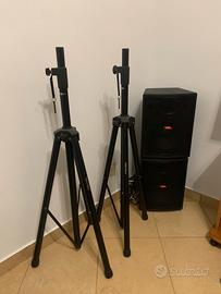 Coppia casse Proel 100w