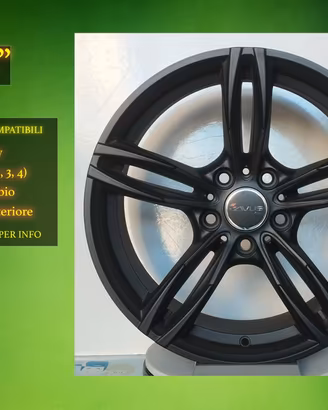 Cerchio in Lega di ricambio 18" POSTERIORE Bmw