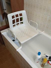 sedia girevole per vasca da bagno 