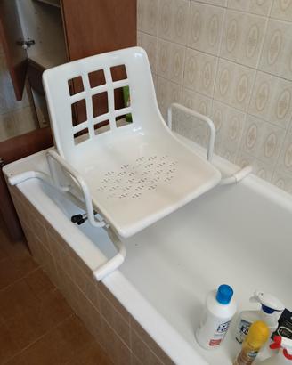 sedia girevole per vasca da bagno 