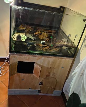 Acquario 200 l  dimensioni 80x 80x50