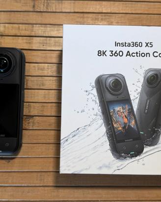 INSTA 360 X5 mai usata come nuova