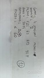 2 GOMME 4 STAGIONI 185/65/15 92T