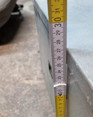 cassettone lamiera zincato 60x40