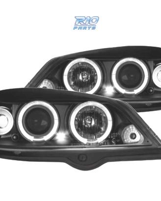 FARI PER OPEL ASTRA G 98-04 ANGEL EYES CCFL FONDO 