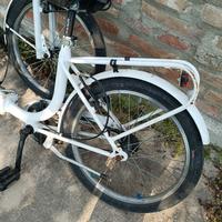 Bicicletta tipo Graziella da sistemare