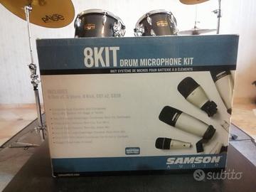 Samson 8Kit Drum Mic Set