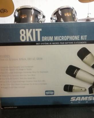 Samson 8Kit Drum Mic Set