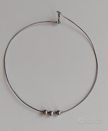 collana argento 