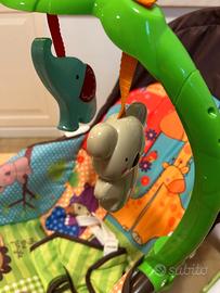 Sdraietta seggiolino bimbi musicale, pieghevole