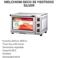 fornetto melchioni geco 36
