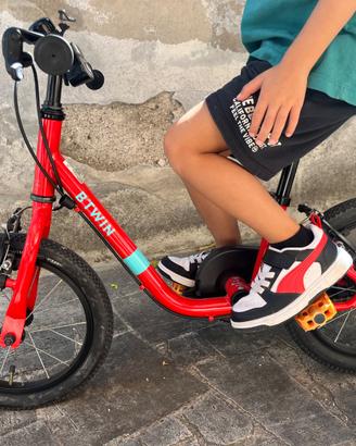 Bicicletta bambino 3-4 anni taglia  14”