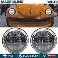 FARI LED DRL Per VW MAGGIOLINO Omologati 6500K