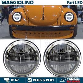 FARI LED DRL Per VW MAGGIOLINO Omologati 6500K