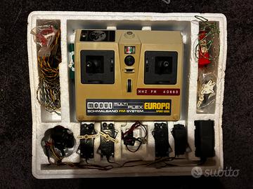 MULTIPLEX Europa Sport 40 MHz vintage radiocomando