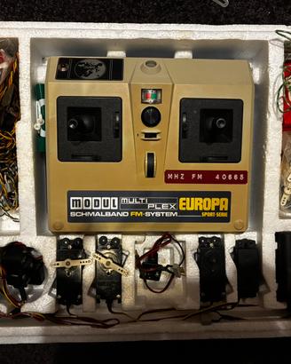MULTIPLEX Europa Sport 40 MHz vintage radiocomando