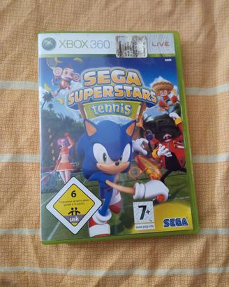 XBOX 360 GAMES VIDEOGAMES SEGA SUPERSTARS TENNIS