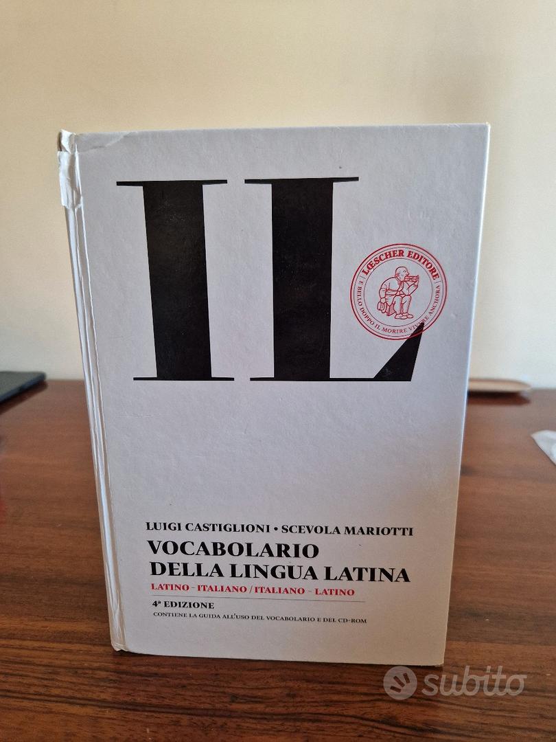  Il vocabolario della lingua latina. Latino-italiano, italiano- latino. Con CD-ROM - Castiglioni, Luigi, Mariotti, Scevola - Libri