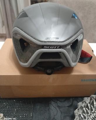 casco Scott bici da corsa tg m 55-59