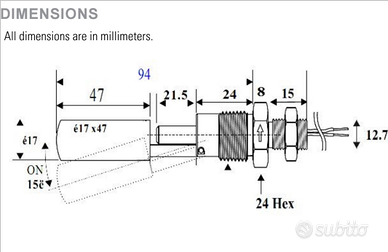 Interruttore a galleggiante