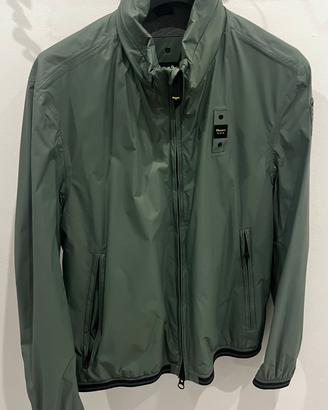 Giubbino Blauer uomo verde nylon