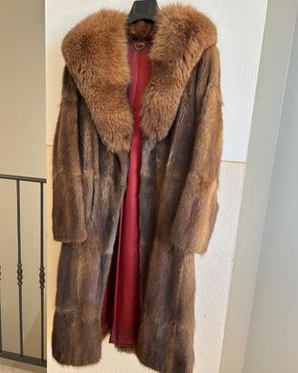 Pelliccia Vintage CANALI  Collo Volpe