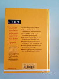 Dizionario monolingue tedesci Duden NUOVO