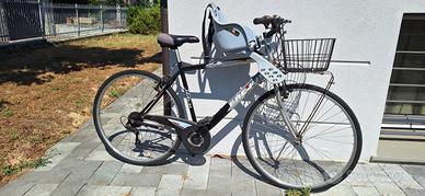 Bici da passeggio uomo / donna con accessori