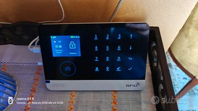 Centralina Allarme casa funziona con SIM e wifi