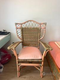 Poltrona in Rattan