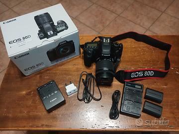 Canon 80D con Obiettivo 18-55 - 4.731 scatti !