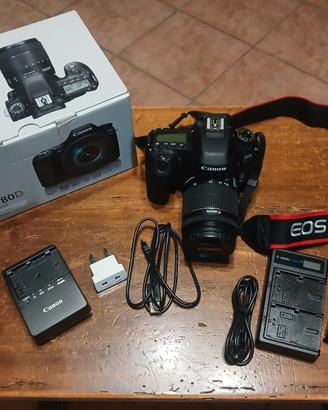 Canon 80D con Obiettivo 18-55 - 4.731 scatti !