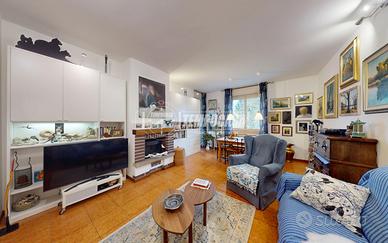 Quadrilocale con doppi servizi, cantina e box dopp