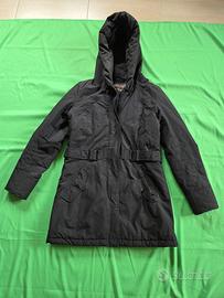 Parka Woolrich Nero con Cintura Donna  Tg. M