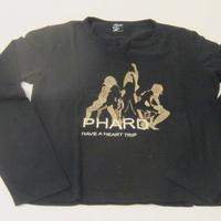 PHARD VINTAGE MAGLIETTA CORTA NERO/ORO MANICHE LUN
