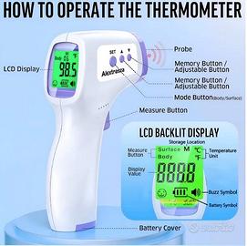 Termometro frontale senza tocco