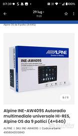 Alpine autoradio