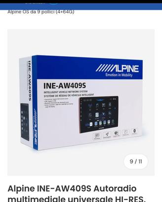 Alpine autoradio