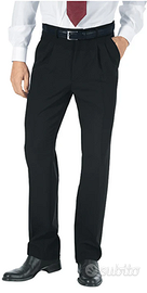 Pantaloni nero da cameriere uomo