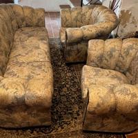 Divano e poltrone vintage anni 70