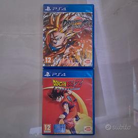 Lotto 2 giochi PS4 dragonball