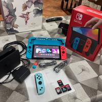 Nintendo Switch Oled+4 giochi